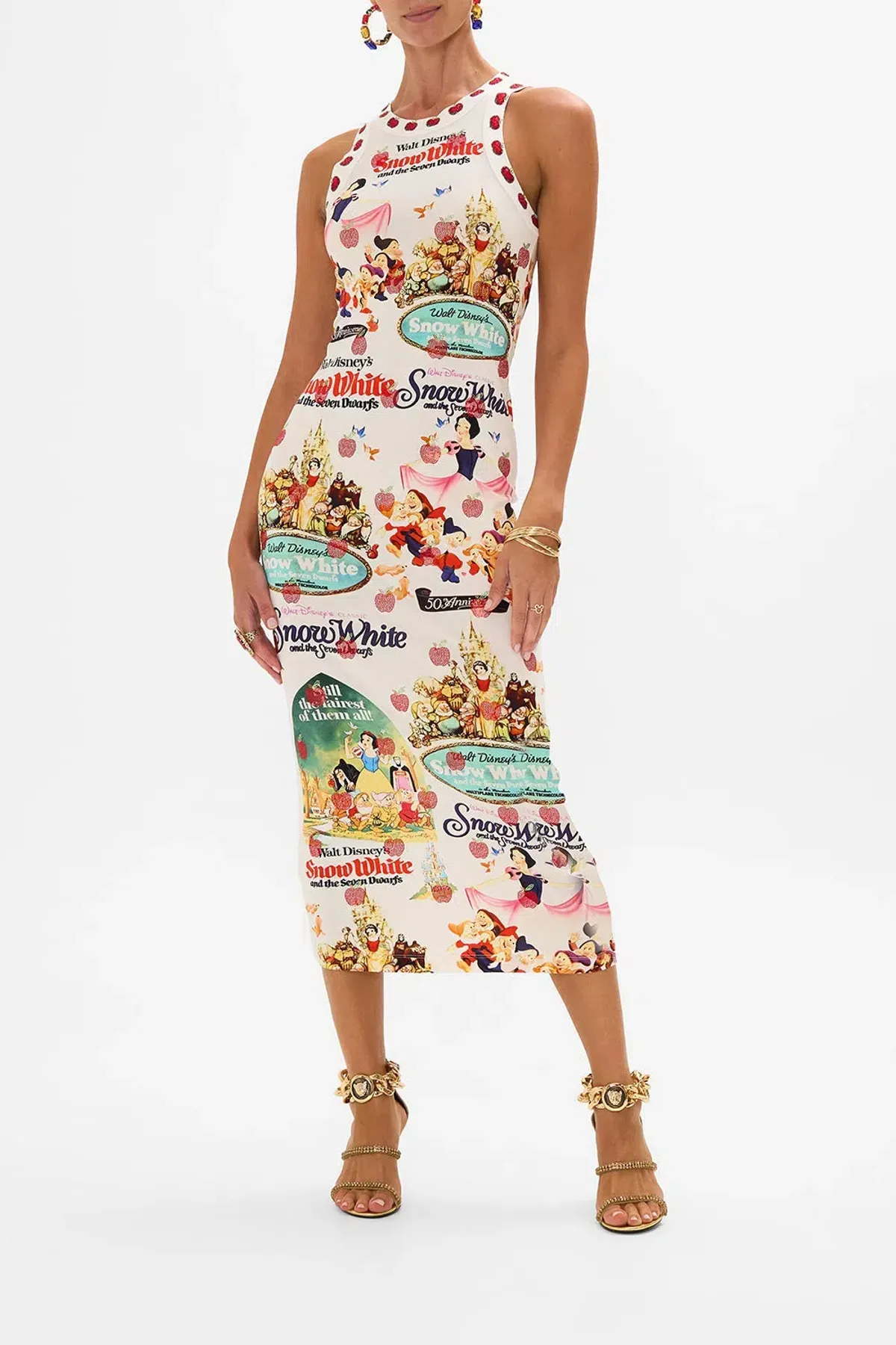 Camilla Jersey Tank Dress Princess in print AU 8 - Image 1