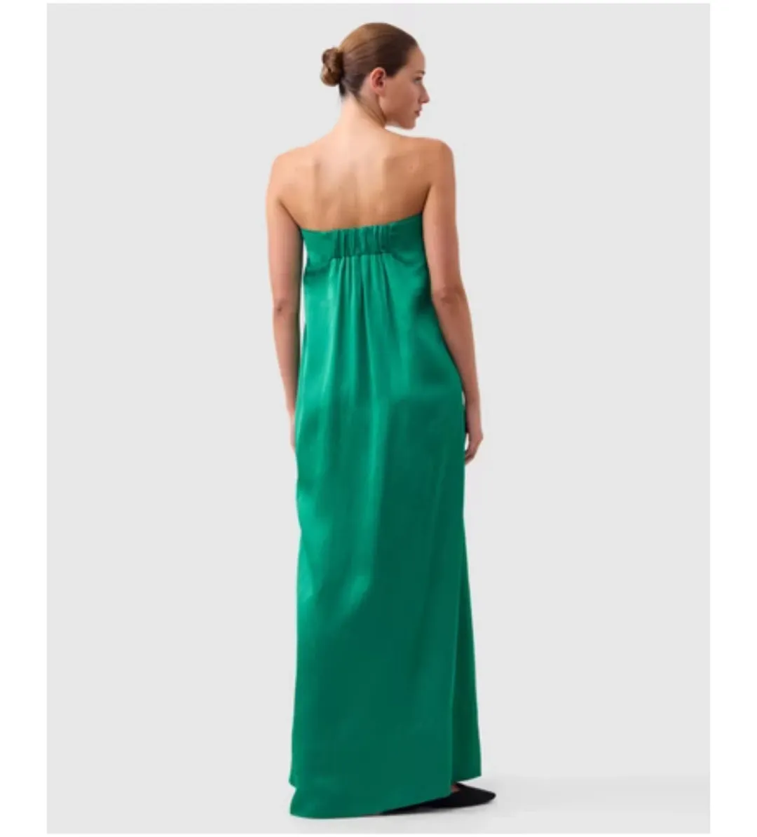 Morrison Willow Strapless Dress Green Size 0 / Size AU 6 for rent on The Volte - main image