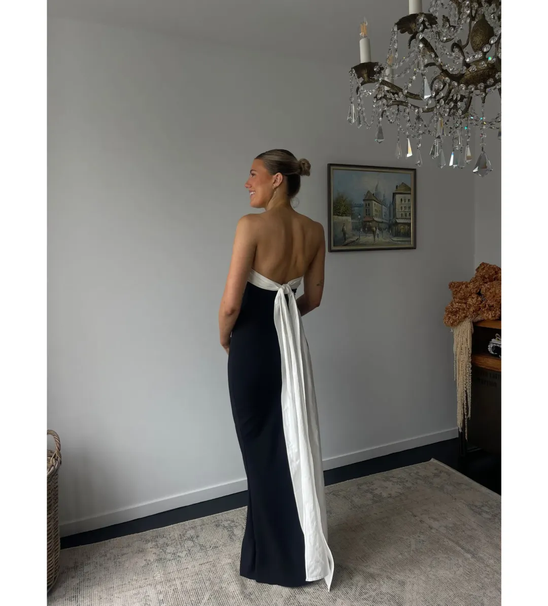 Madison Grace The Blair Dress Black Size 6 for rent on The Volte - main image