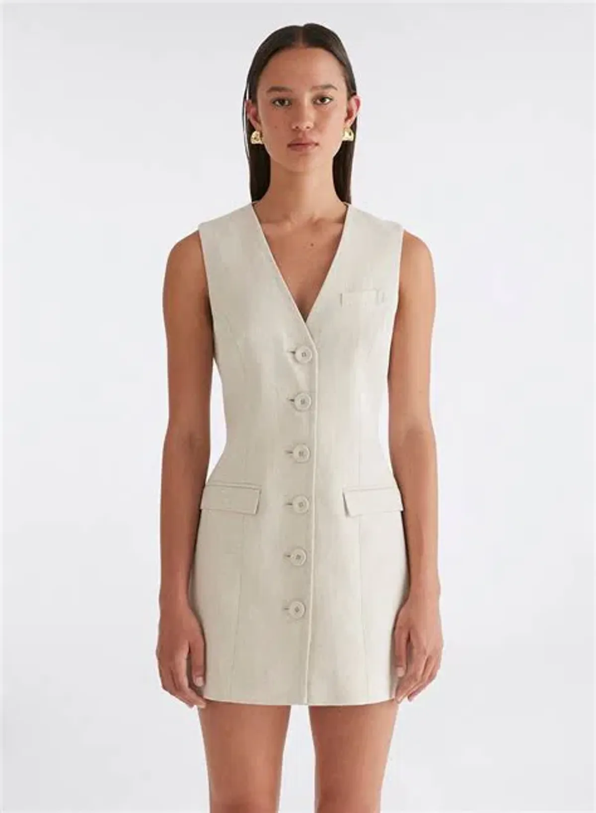 Anna Quan Remi Dress in Cloud Size 10 - Image 1