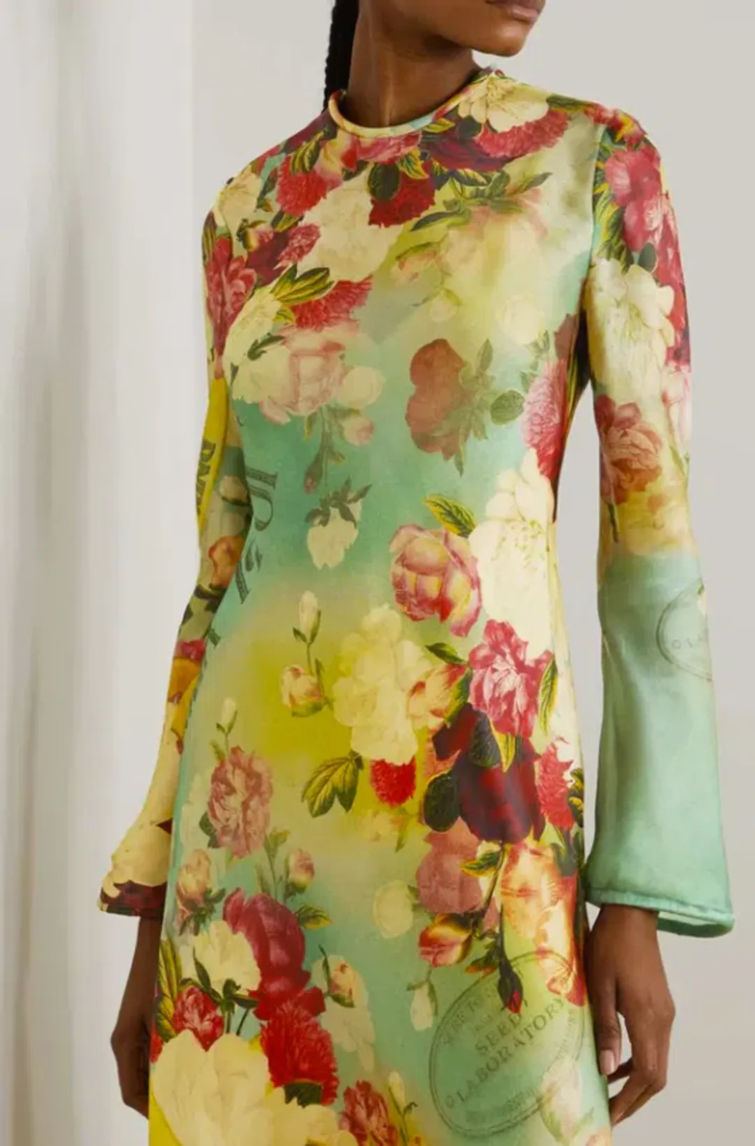 Zimmermann Wonderland Silk Bias Maxi Slip Dress Size AU 12 for rent on The Volte - main image