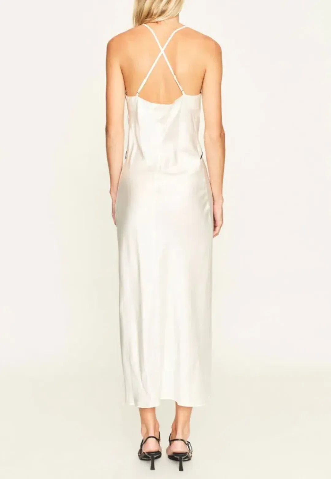 Chosen by Tuchuzy Ivylee Slip Dress White Size 6 for rent on The Volte - main image