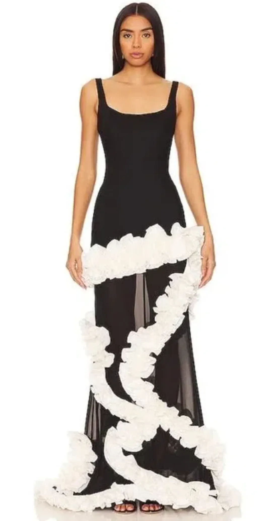 NBD Wisteria Gown Black Size 6 for rent on The Volte - main image