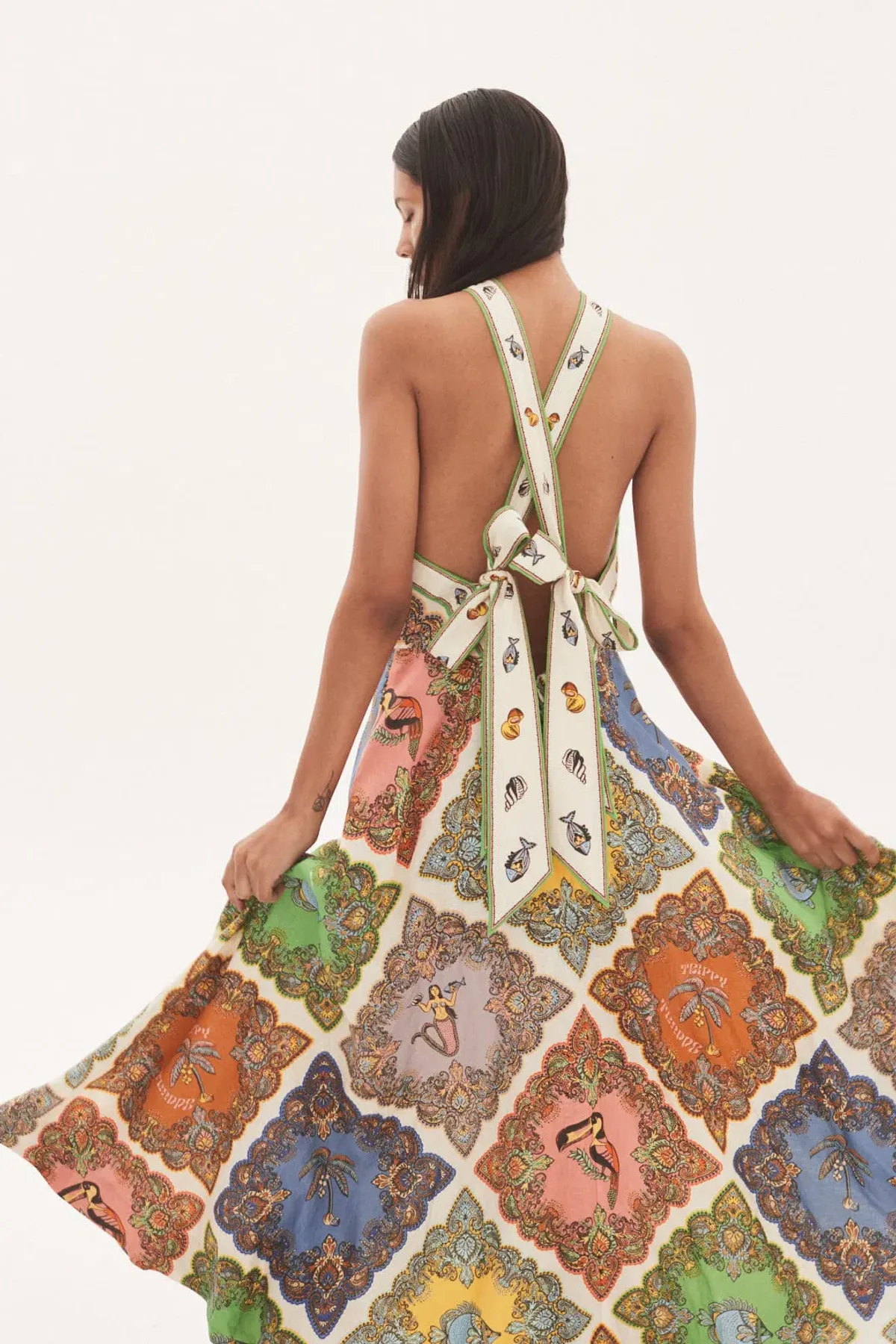 Alemais Trippy Troppo Halter Size 10 - Image 1