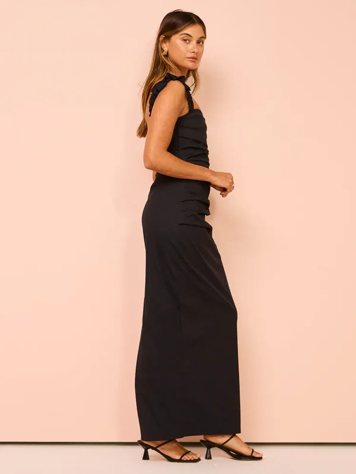 Sir The Label Azul Balconette Gown Black Size 1 / AUS 8 - Image 3