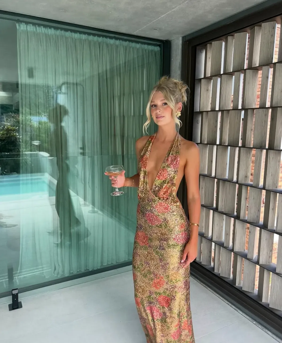 Fait Par Foutch Liana Dress Fleur Sequin Size XS/AU 6 - Image 1