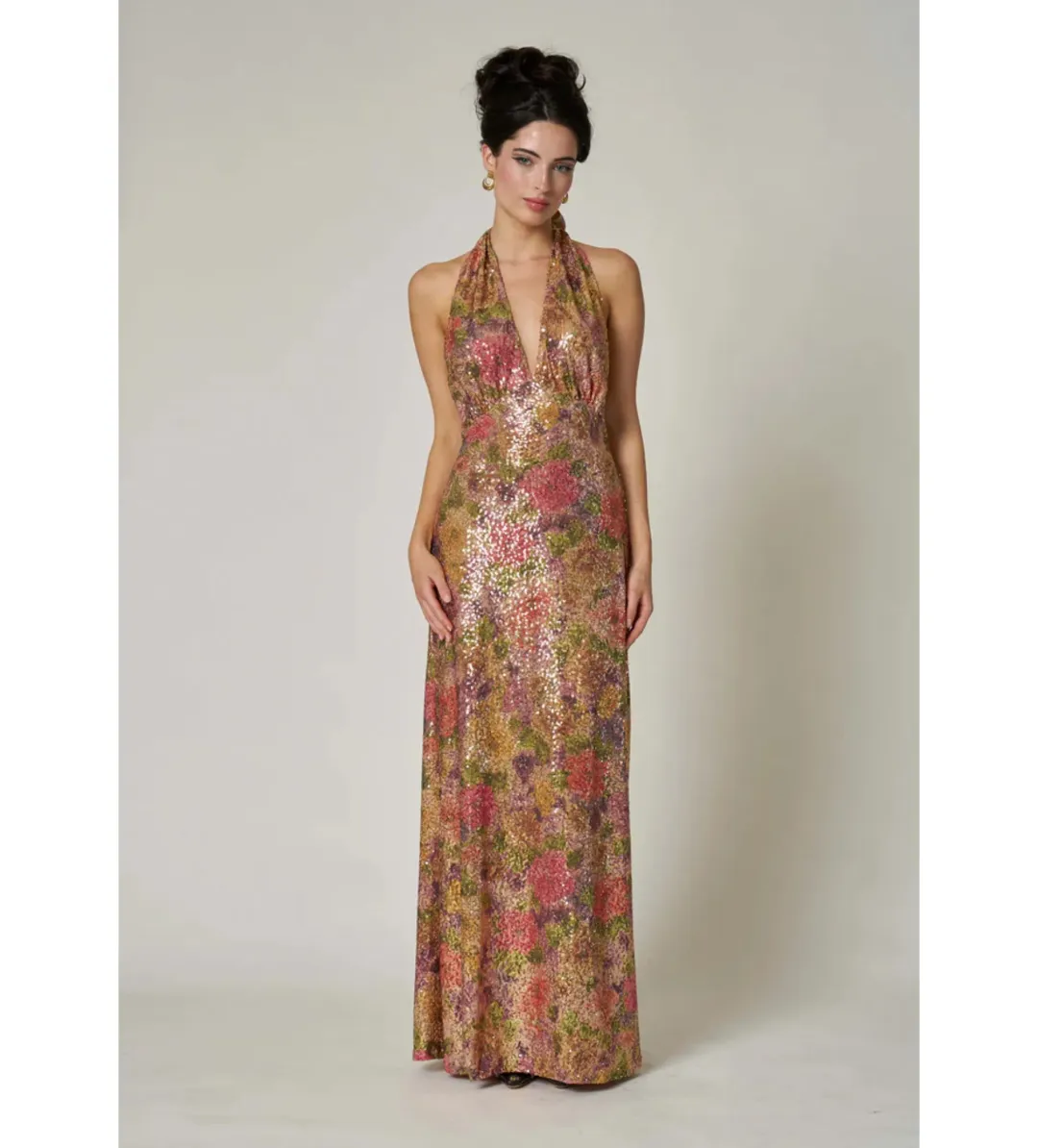 Fait Par Foutch Liana Dress Fleur Sequin Size S / AU 8 for rent on The Volte - main image