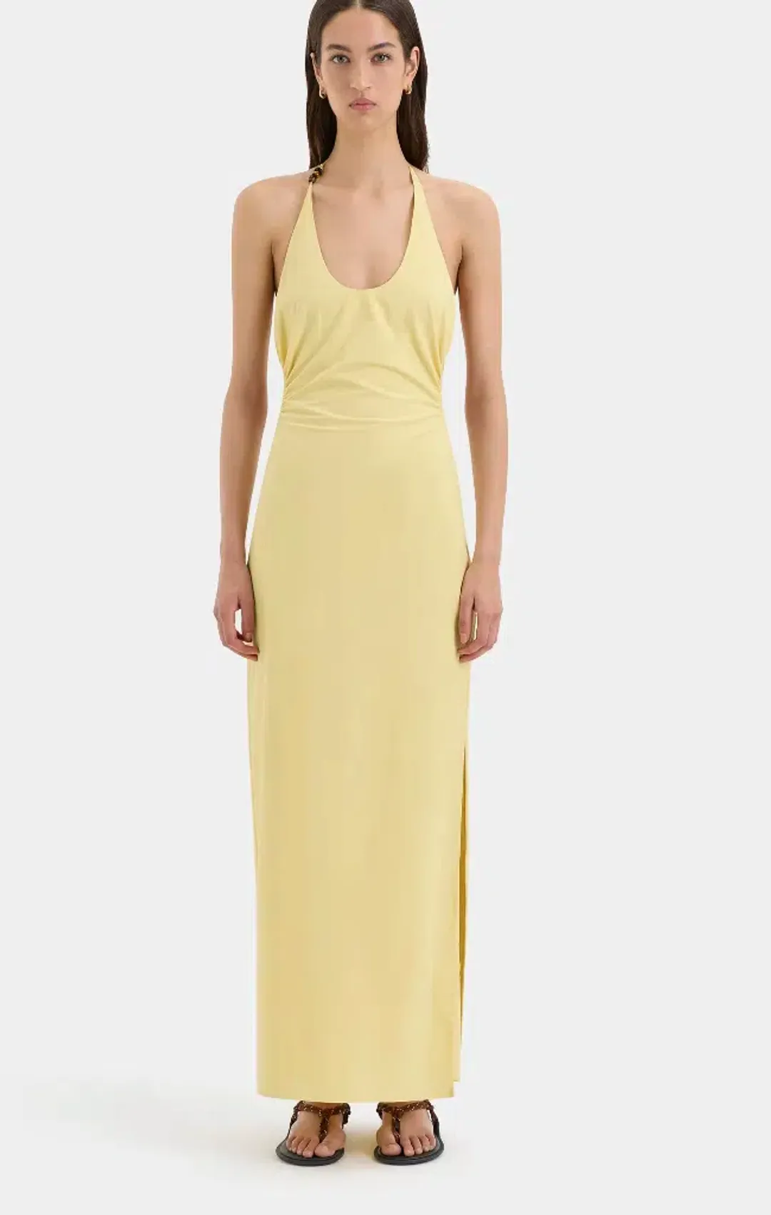 Sir the Lable Magnolia Beaded Midi Dress - Size 0 for rent on The Volte - main image