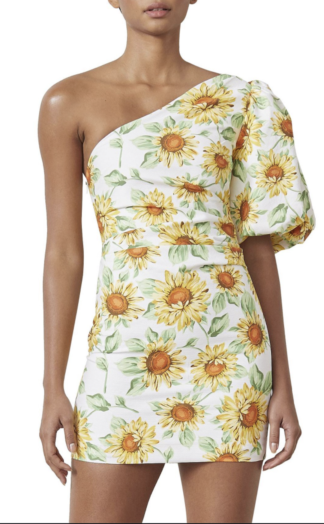 Francine Asym Mini Dress for rent on The Volte - main image