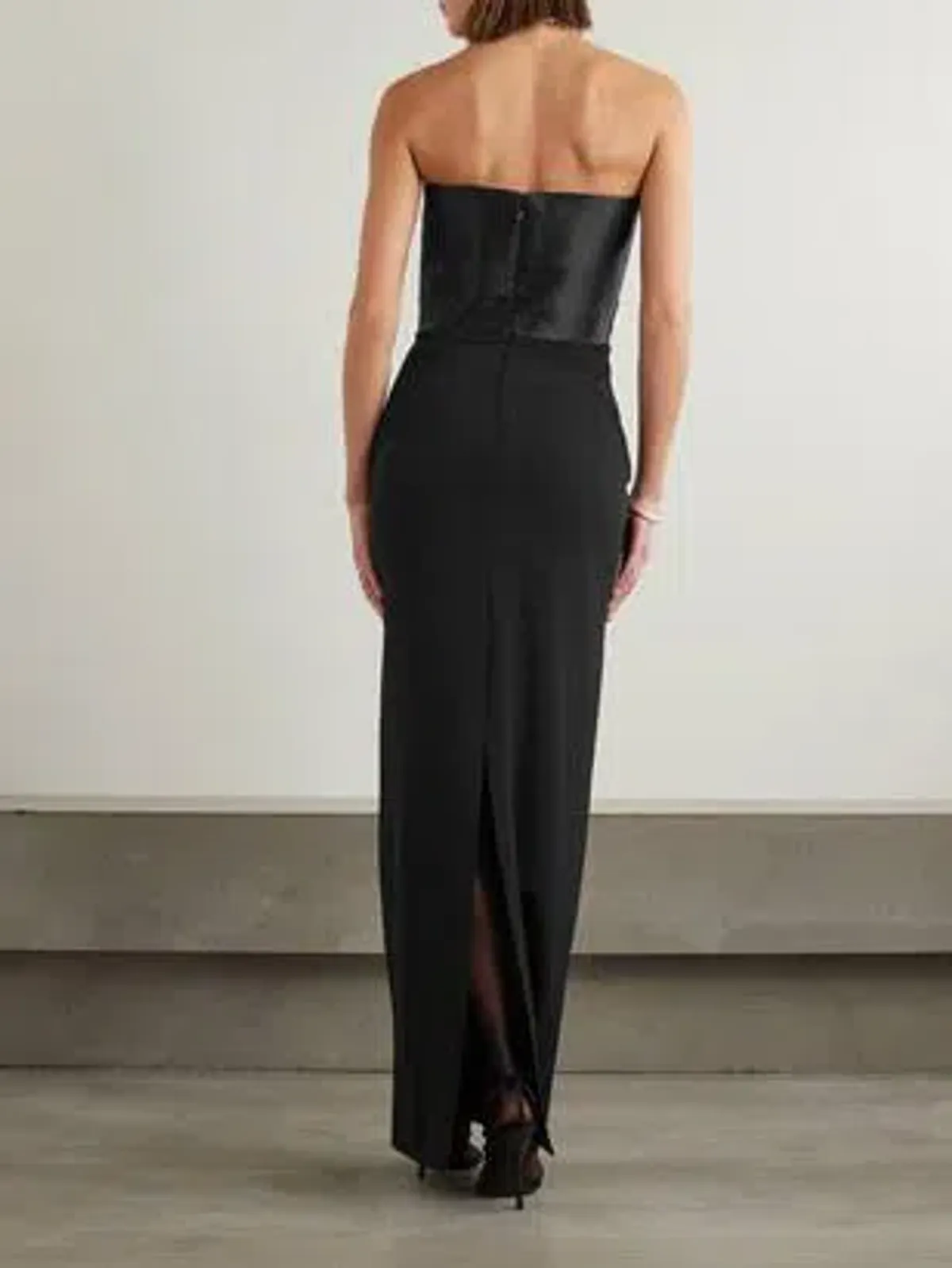 Solace London - The Afra Maxi Dress in Black - Image 3