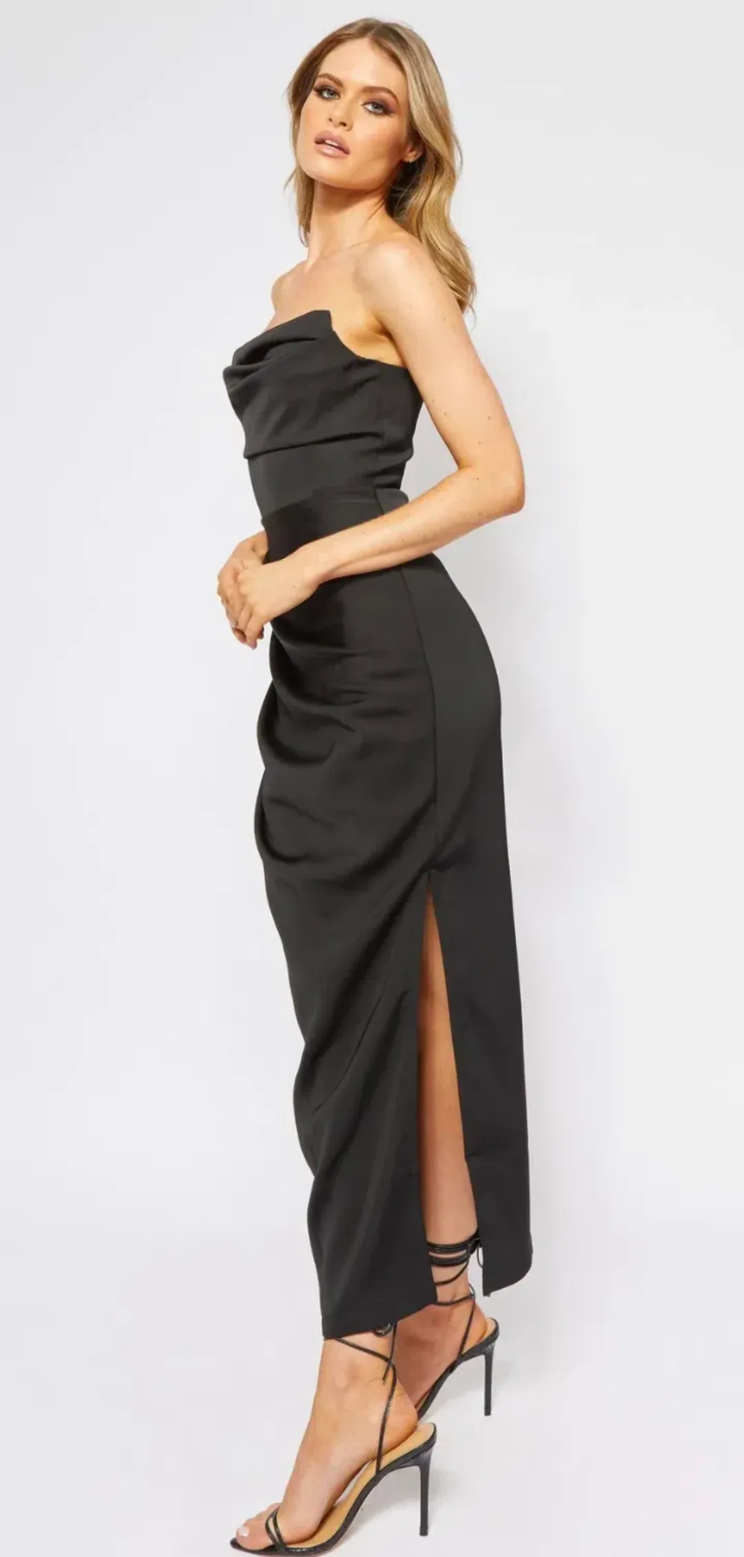 Bianca & Bridgett Evelyn Dress - Black for rent on The Volte - main image