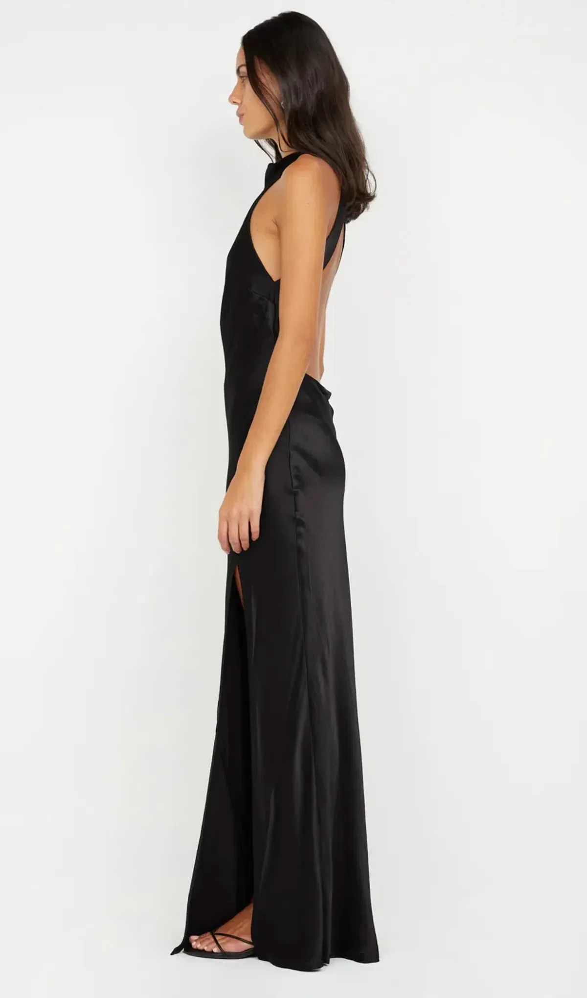 Bec and Bridge Sol Maxi Dress Black Size AU 8 - Image 4