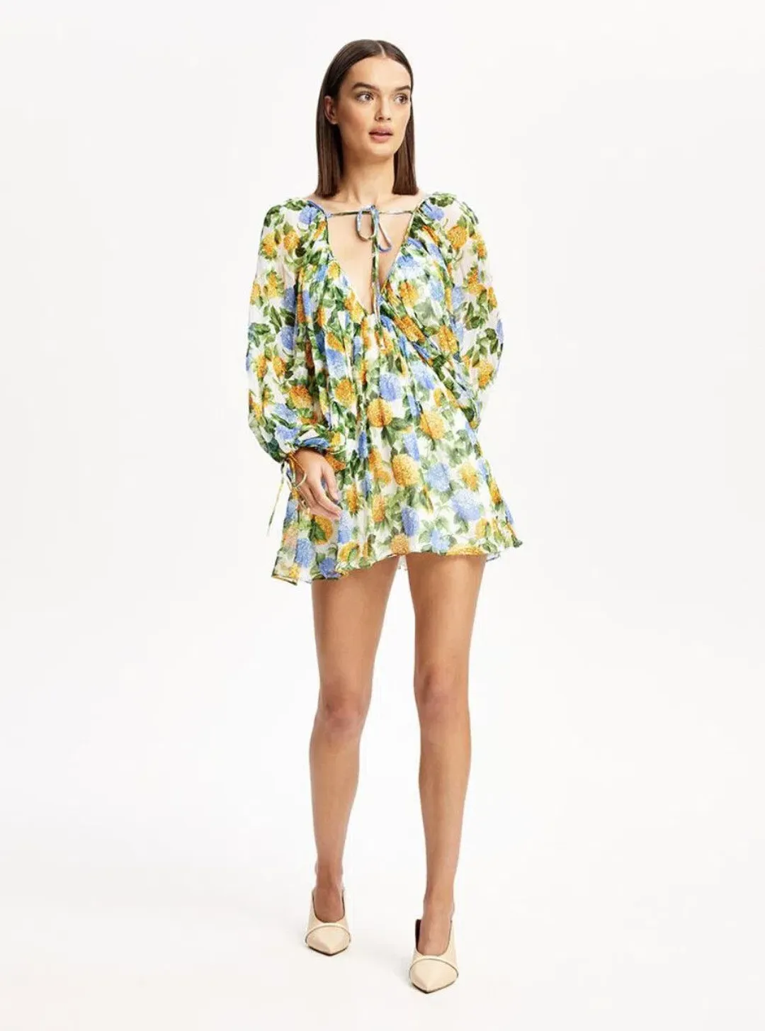 Alice Mccall By Your Side Mini Dress Floral Size 8 for rent on The Volte - main image
