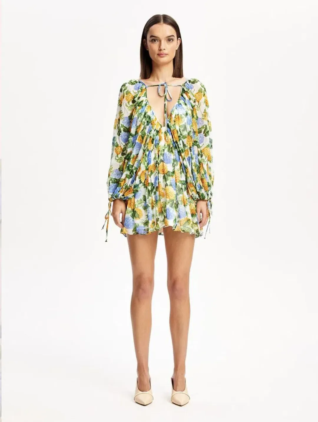 Alice Mccall By Your Side Mini Dress Floral Size 8 for rent on The Volte - main image