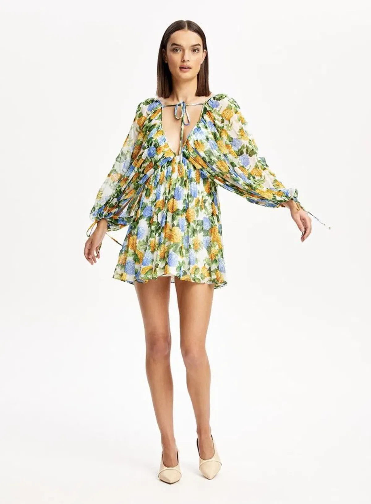 Alice Mccall By Your Side Mini Dress Floral Size 8 - Image 3