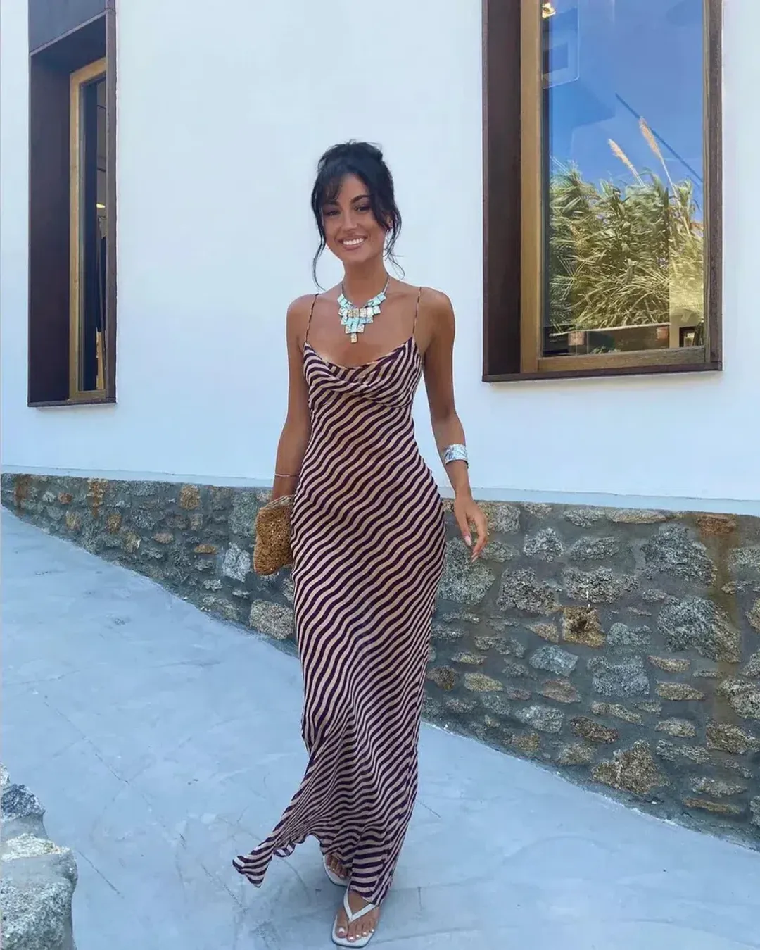 Rat and Boa Assisi Dress AU 8 for rent on The Volte - main image