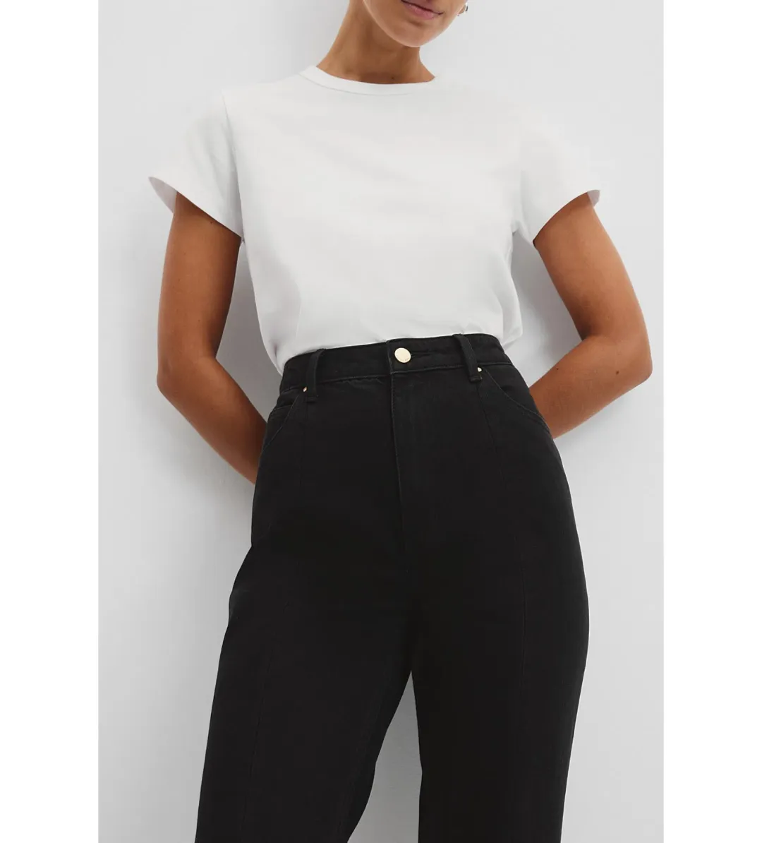 Country Road Cigarette Jean Black Size AU 6 for rent on The Volte - main image