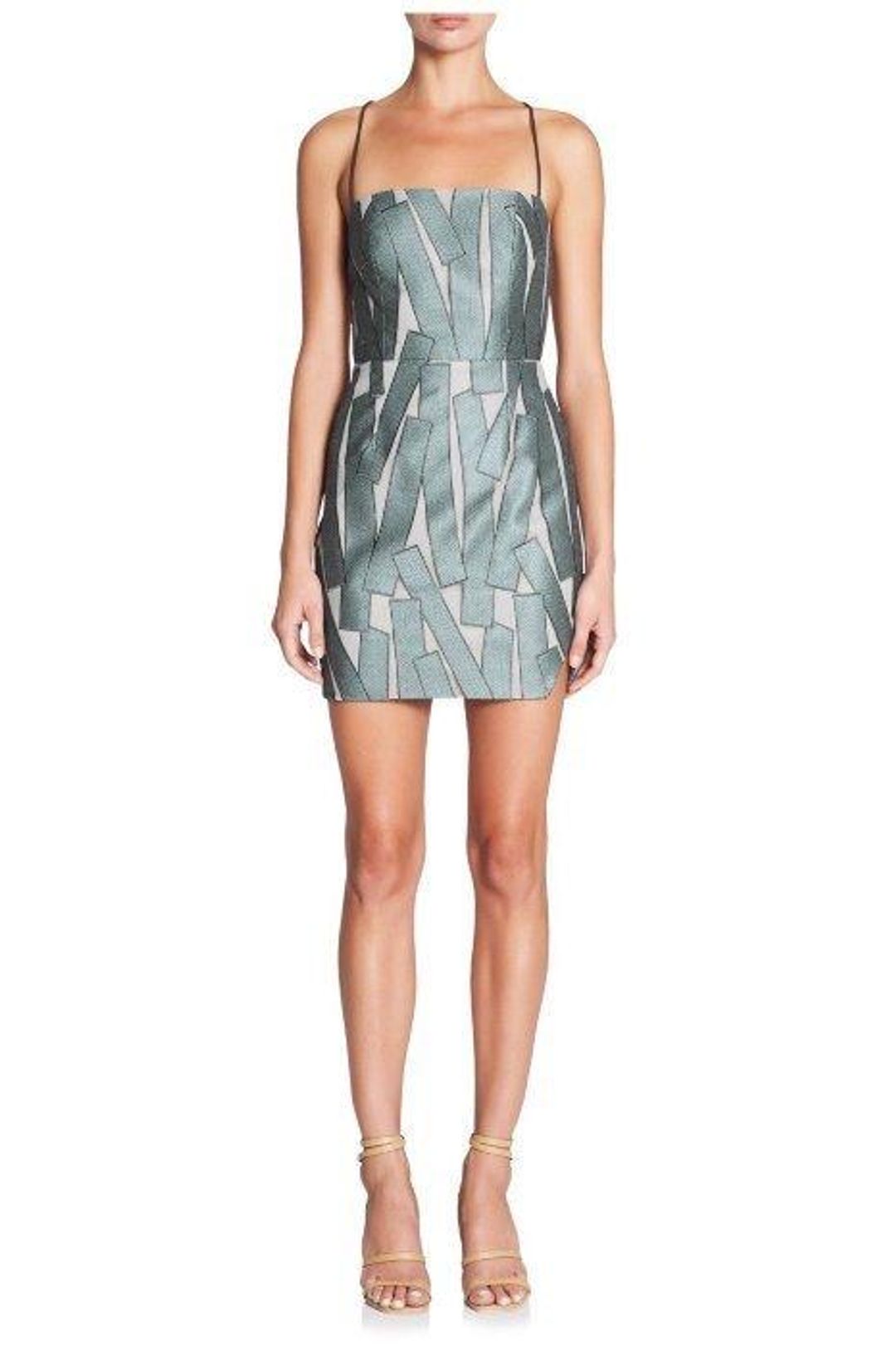 MANNING CARTELL Altered Carbon Mini Dress Print size 10 for rent on The Volte - main image