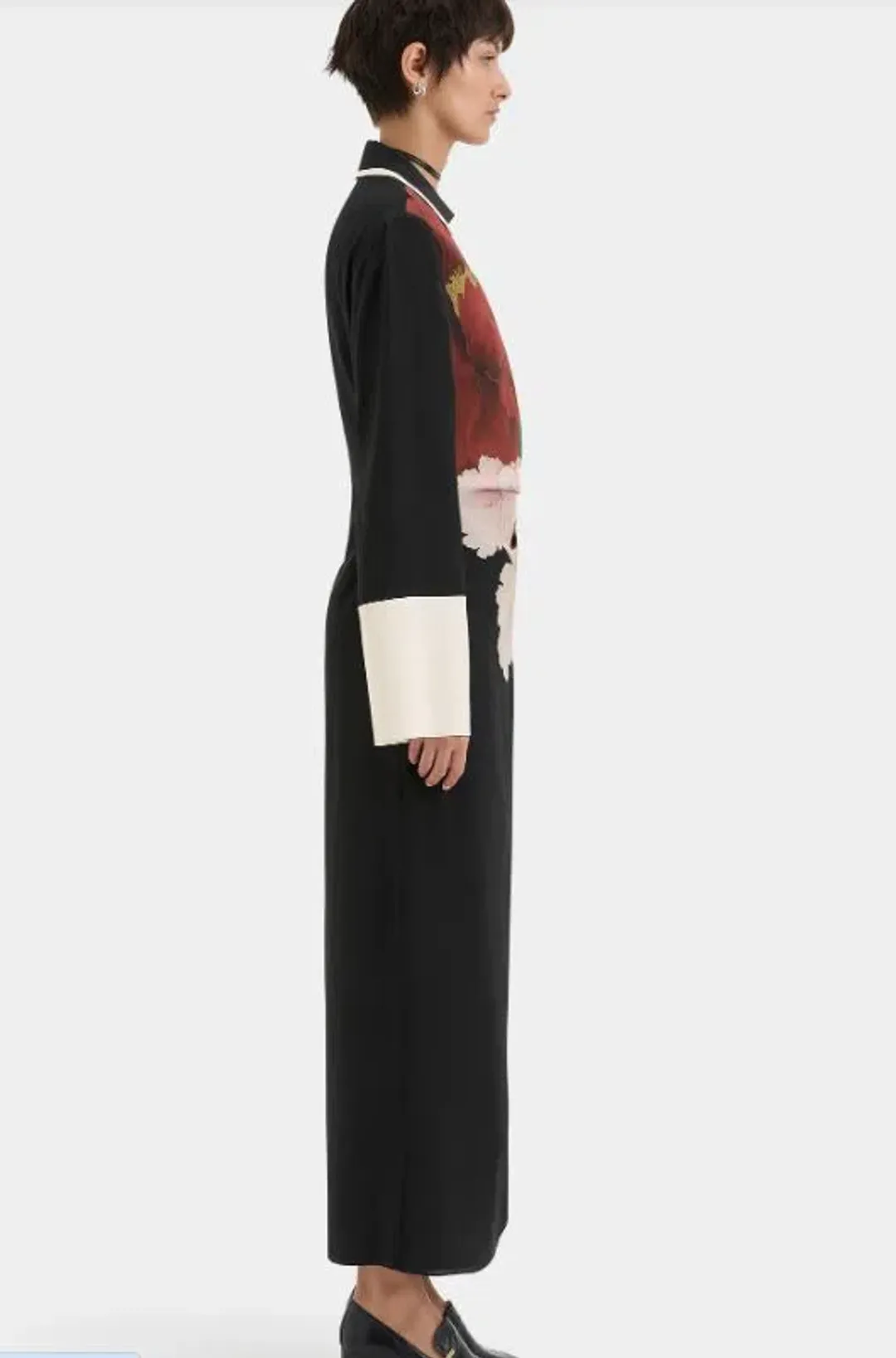 Sir The Label Florian Wrap Shirt Dress Floral Size 4/AU 14 for rent on The Volte - main image