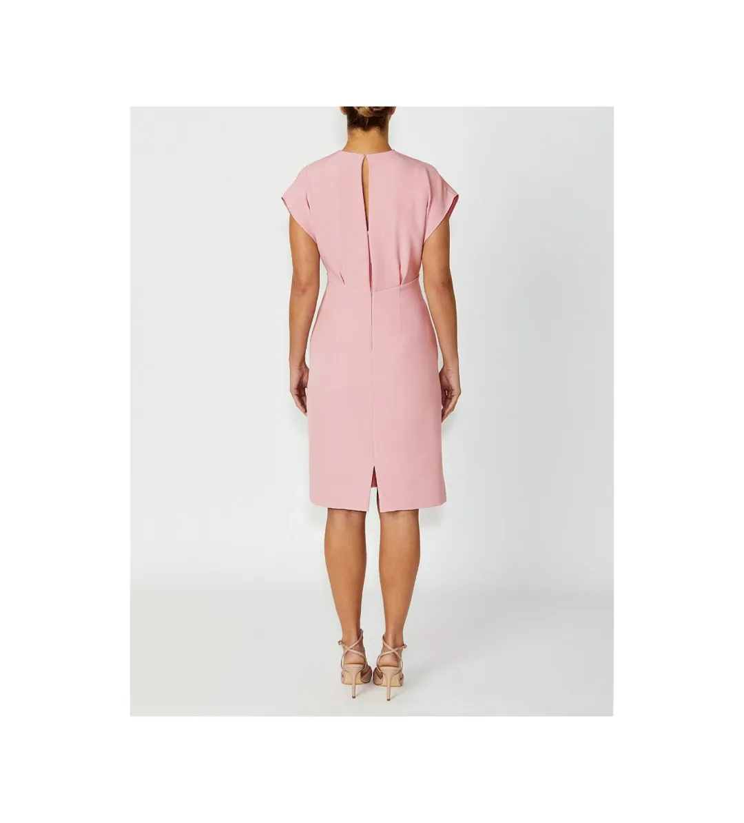 Anthea Crawford Kyla Midi Dress Pink Size AU 16 for rent on The Volte - main image
