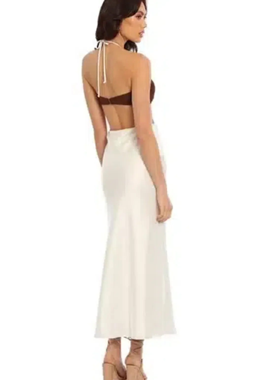 BEC & BRIDGE NADIA CUT OUT DRESS IVORY SIZE 8 for rent on The Volte - main image