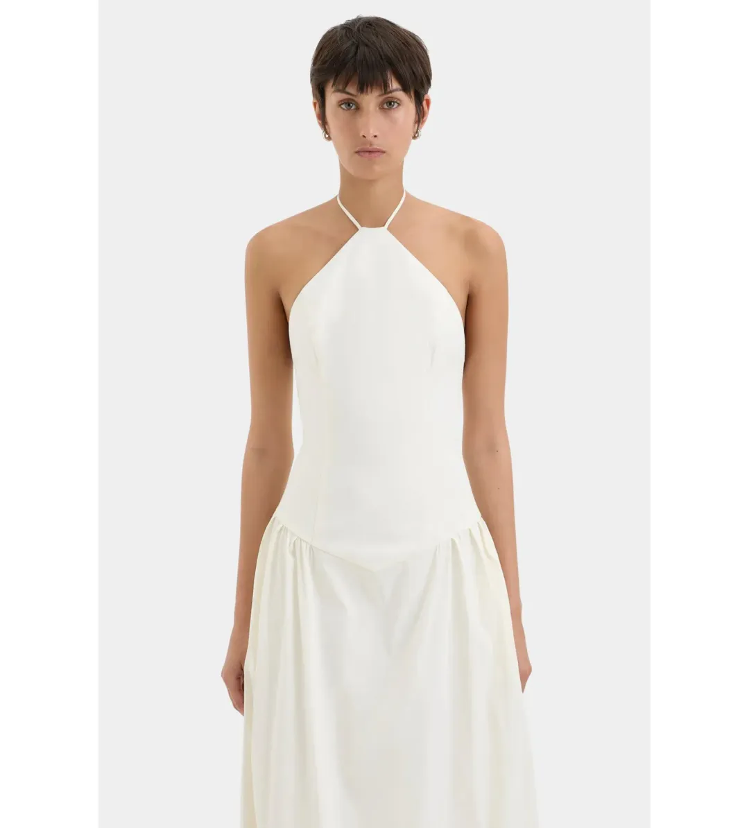 Sir the Label Florent Gown Cream Size 0/AU 6 for rent on The Volte - main image