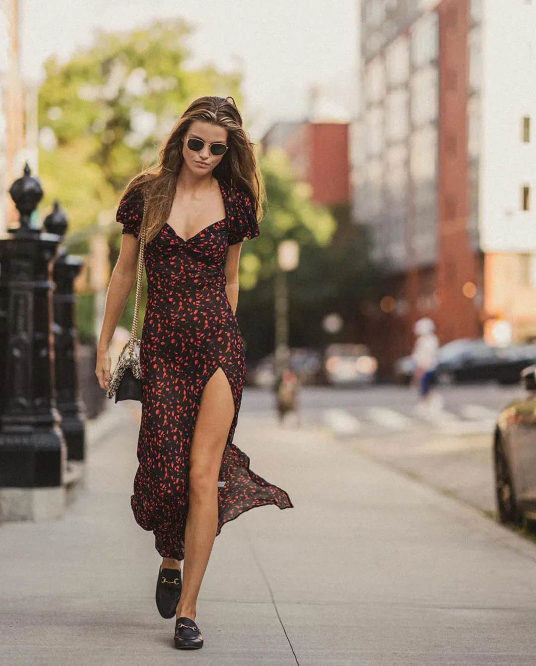 RAT AND BOA MAGNOLIA FLORAL DRESS SIZE 10 for rent on The Volte - main image