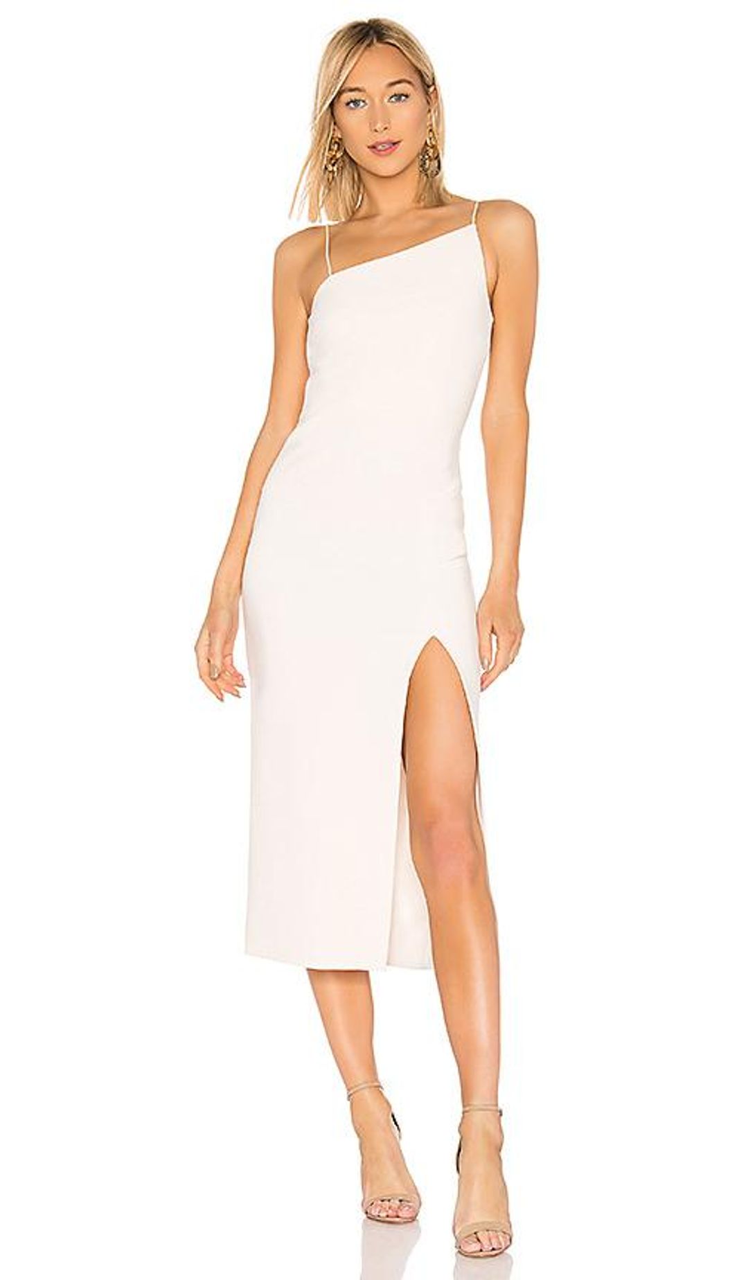 Bec & Bridge Dominique Asymmetric Midi Dress Size 8 for rent on The Volte - main image