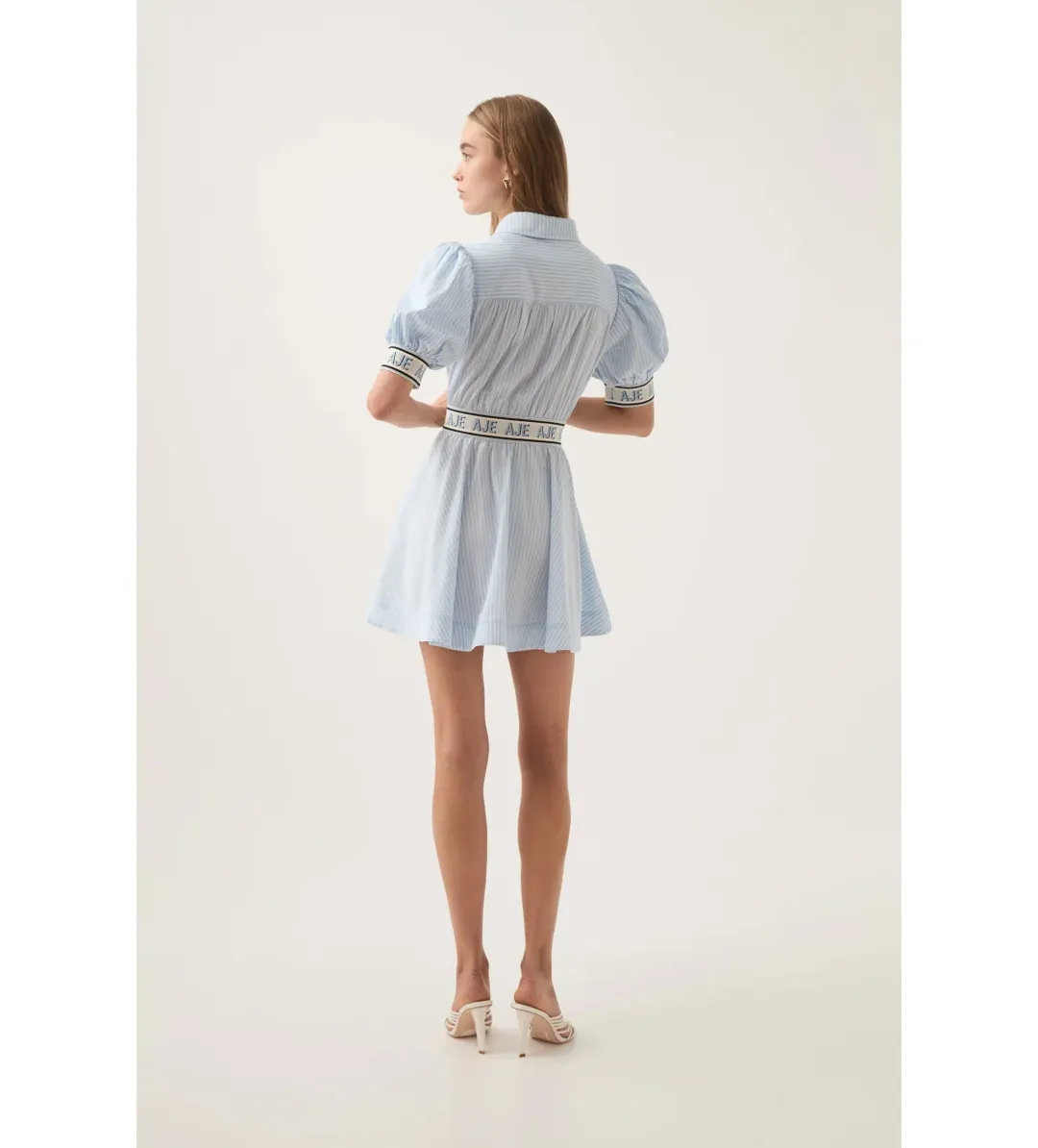 Aje Harling Logo Mini Dress AU 8 for rent on The Volte - main image