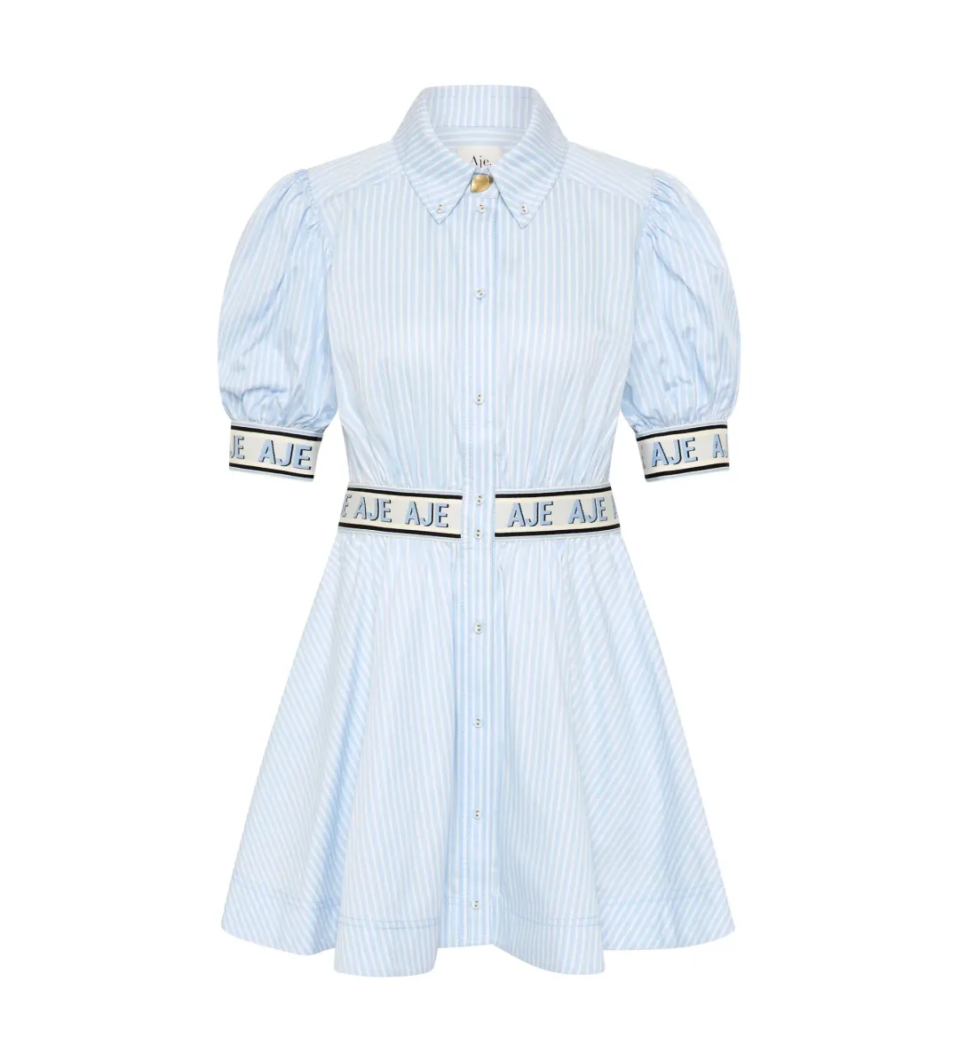 Aje Harling Logo Mini Dress AU 8 for rent on The Volte - main image