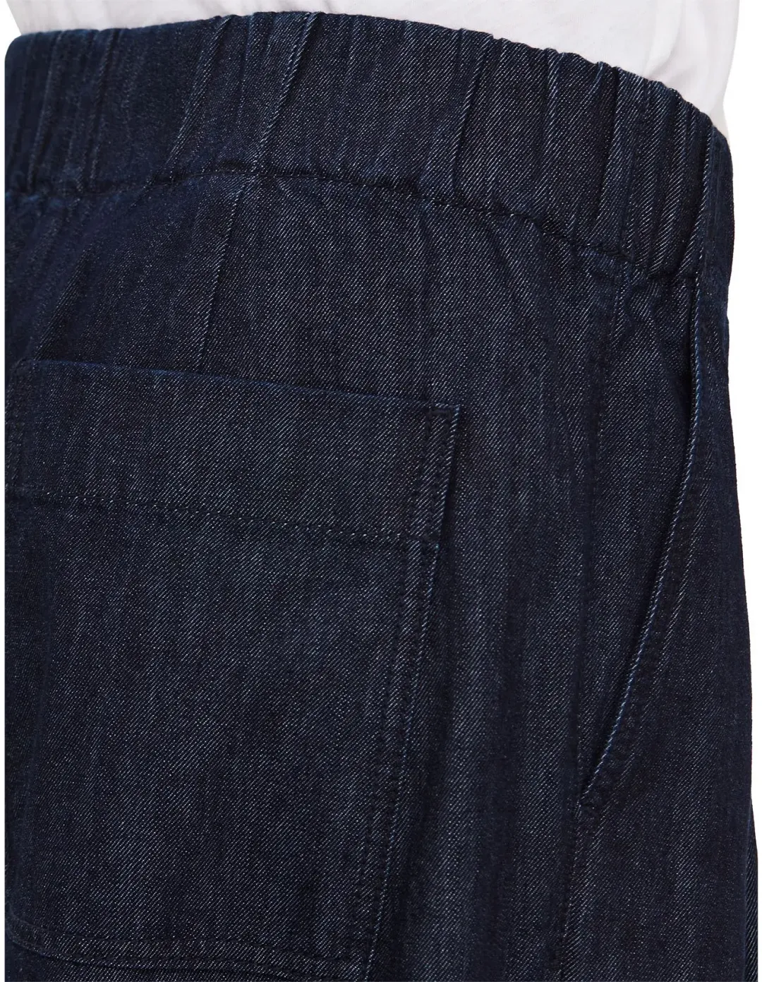 Dries Van Noten Pila Wide Leg Denim Pants Indigo Size L/ AU 12 for rent on The Volte - main image