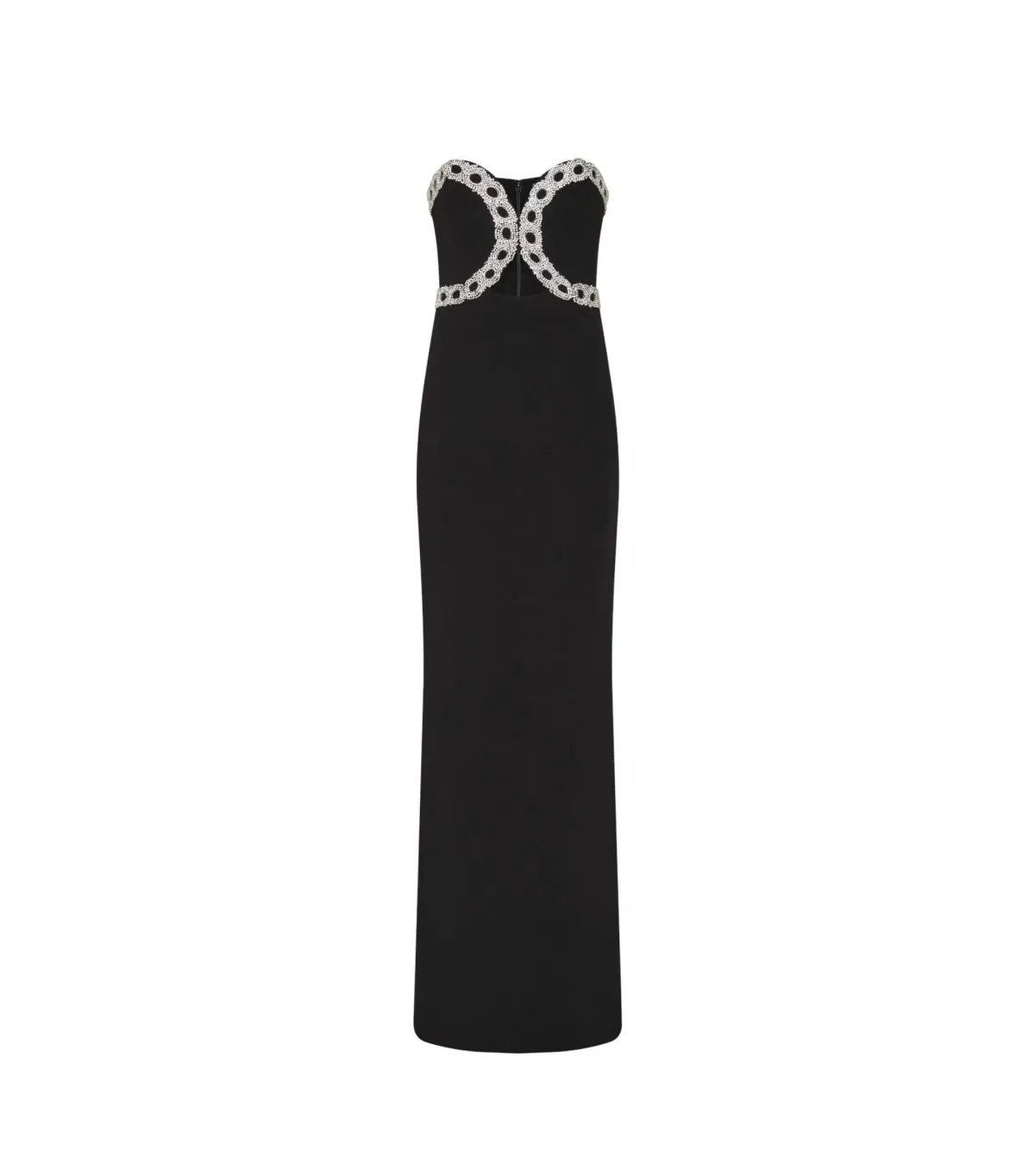 Rebecca Vallance Celinda Gown Black Size 12 - Image 8