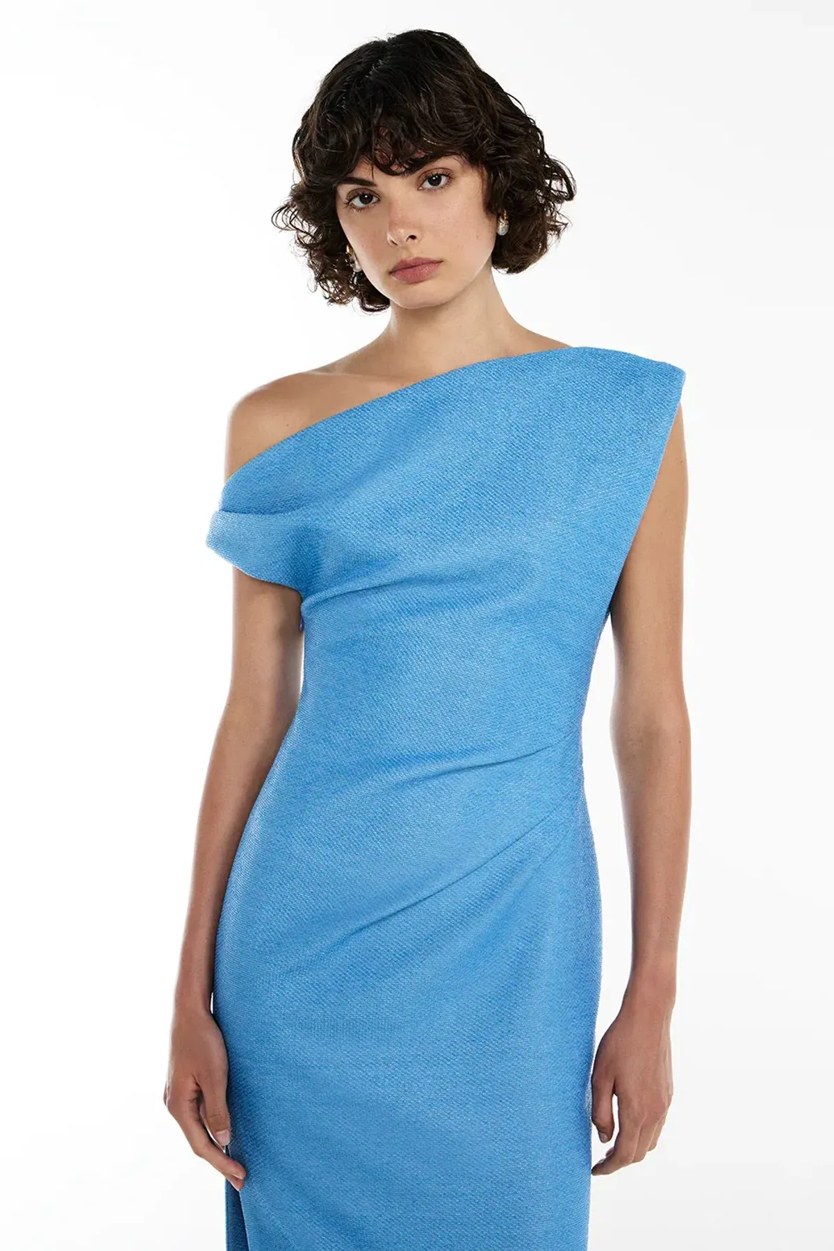 Manning Cartell Inspired Life Midi Dress Blue Size AU 12 - Image 4