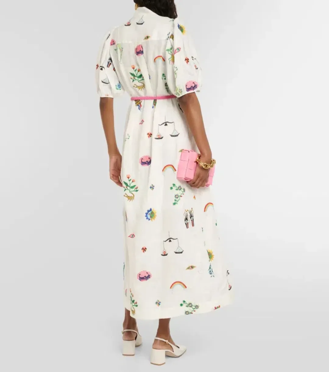 Alemais Atticus Shirt Dress in Print Size 10 for rent on The Volte - main image
