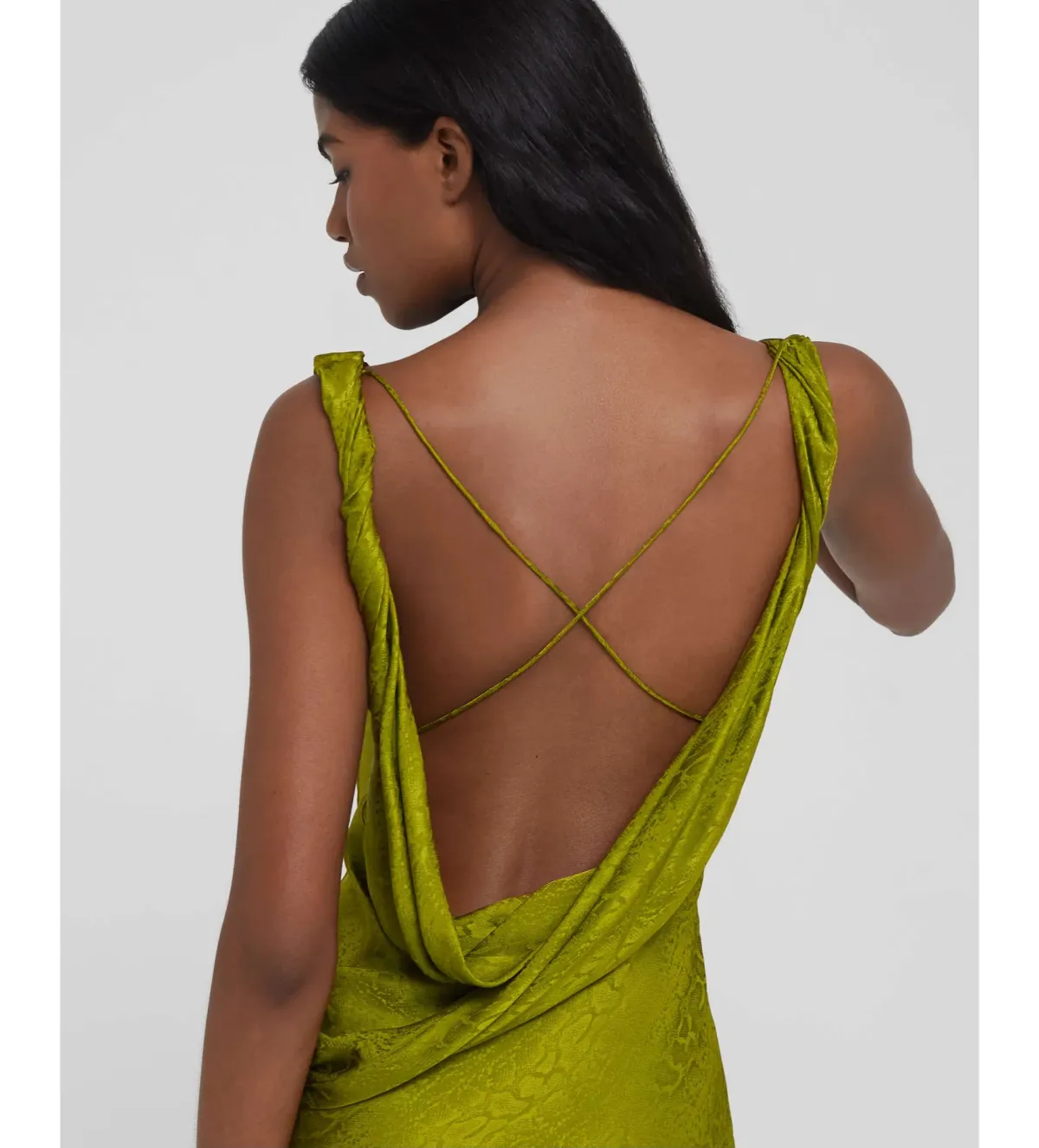 Rat & Boa Navarra Floor Length Dress Green Size 6 - Image 2