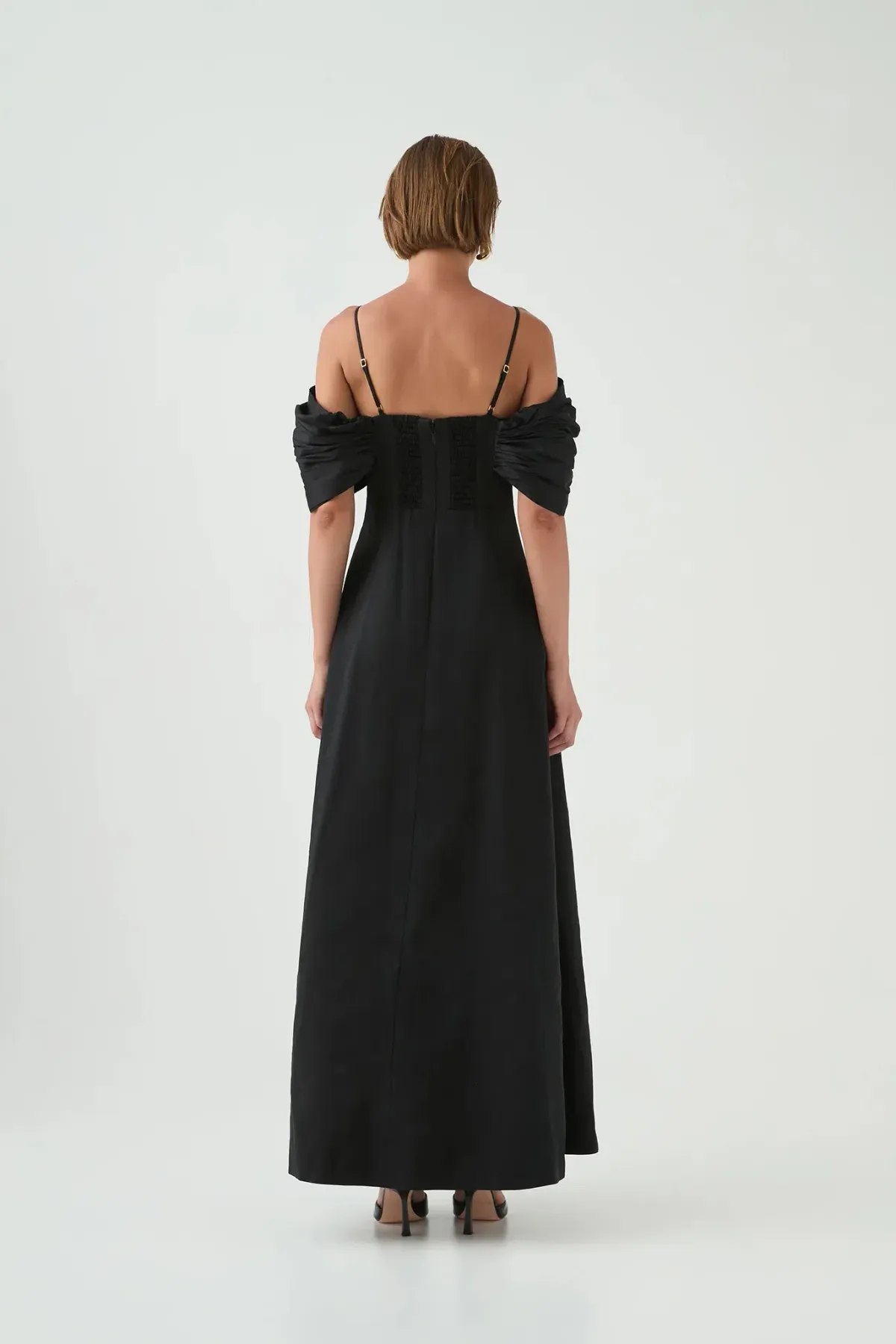 Aje Scarlett Gown Black Size 8 - Image 4
