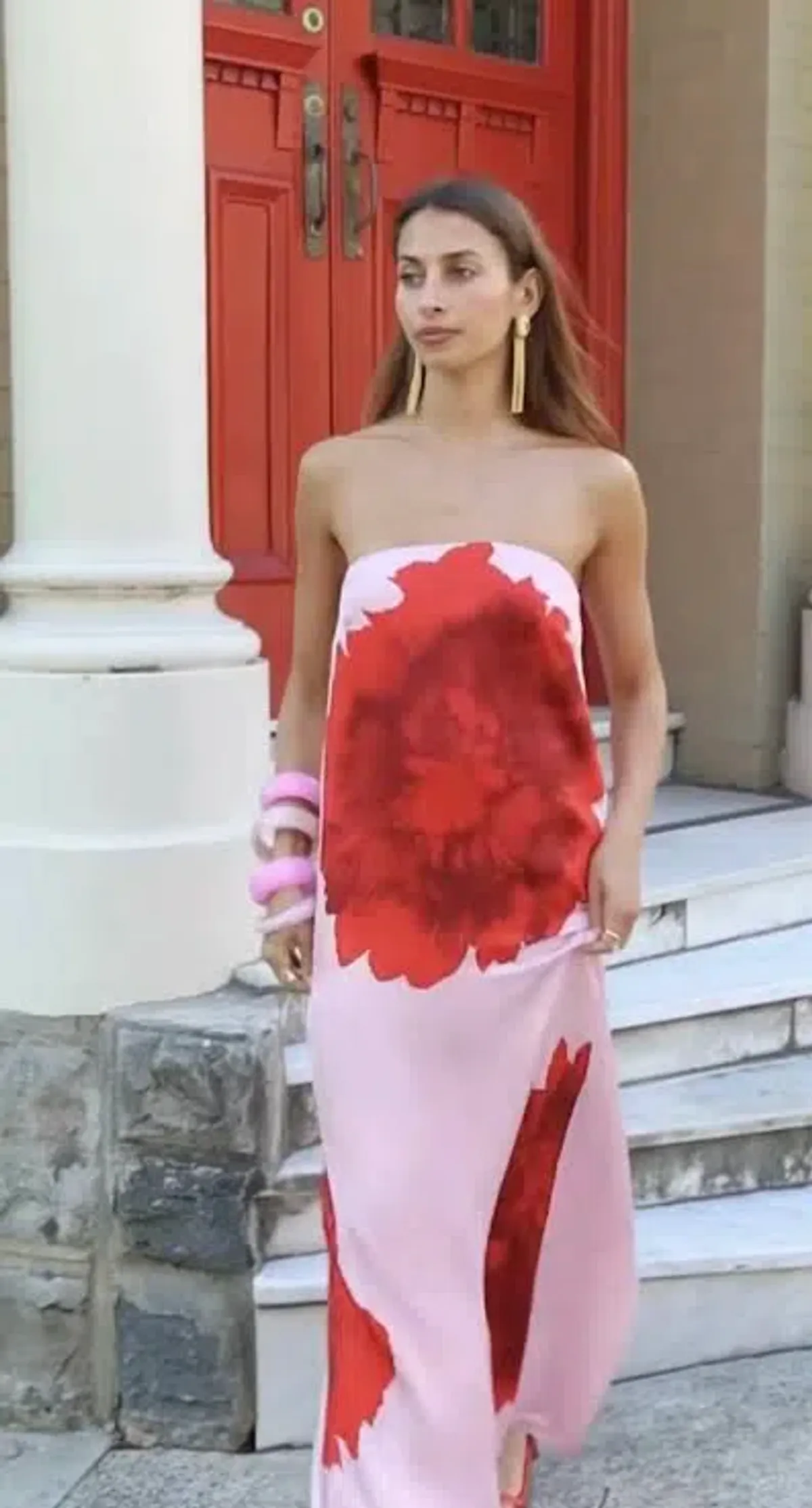 Suboo Emilia Bustier Maxi Dress Floral Size AU 8 - Image 6