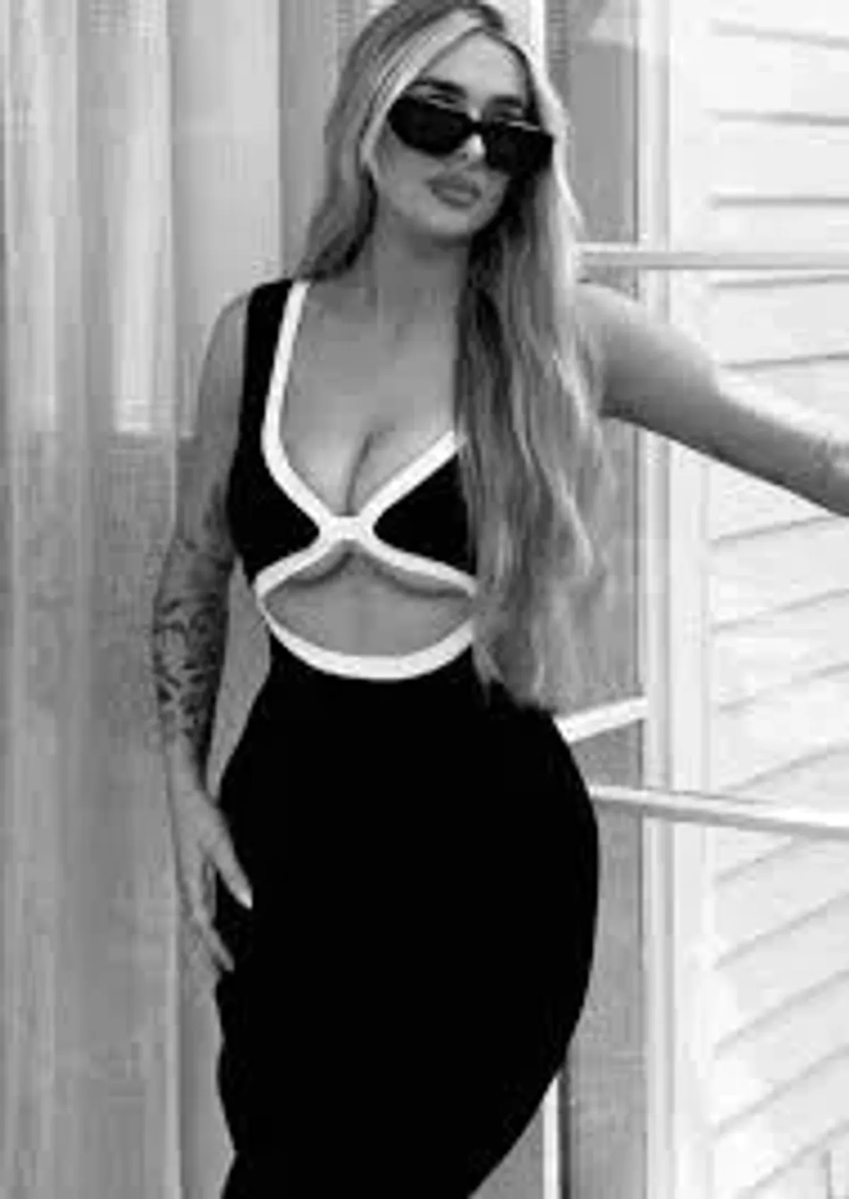 Sir the Label Lupita Shaped Midi Dress - Image 2