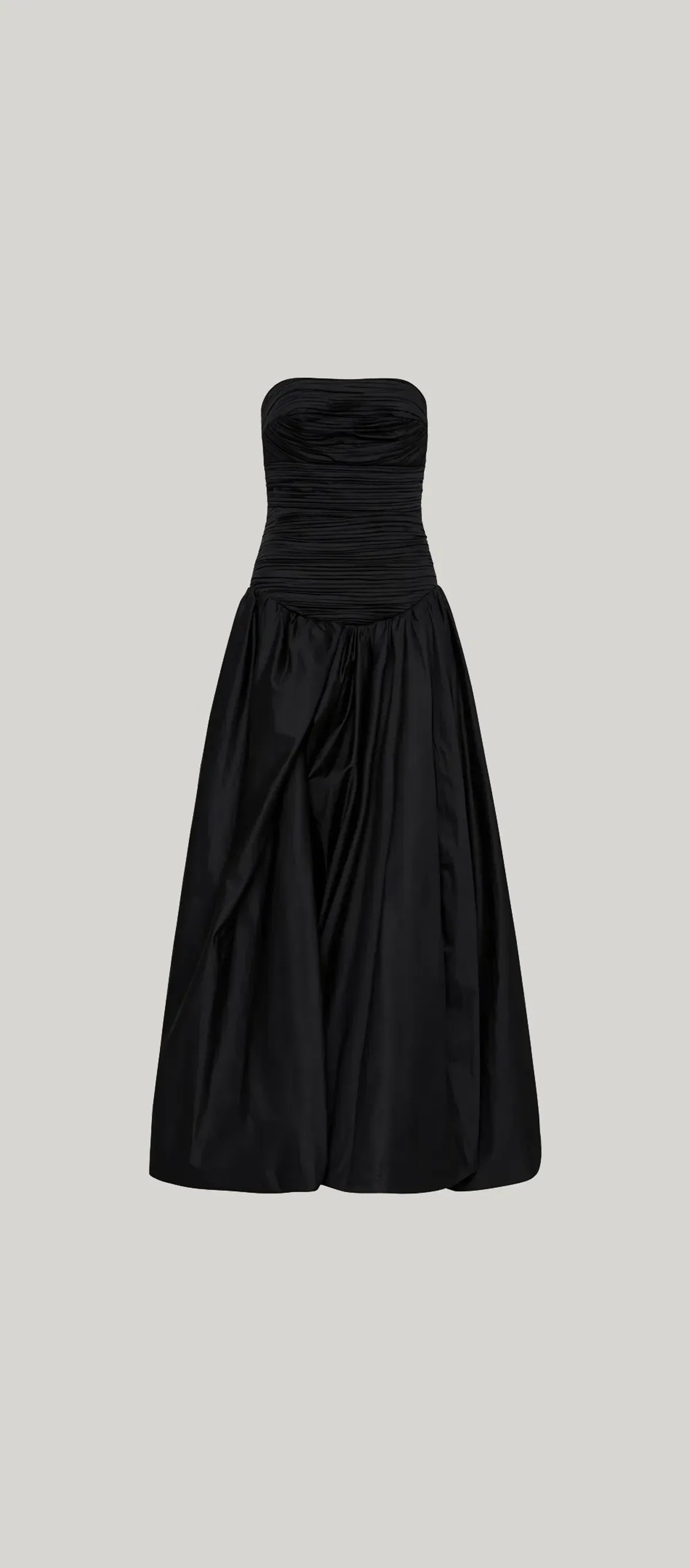 Aje Violette Bubble Hem Maxi Dress Black Size 12 - Image 5