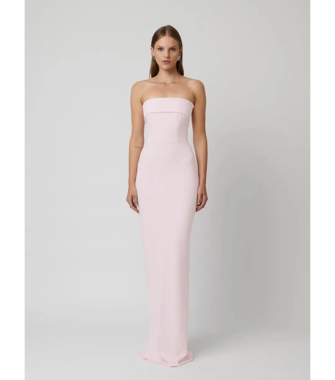 Effie Kats Monroe Gown Ice Pink Size L / AU 12 for rent on The Volte - main image