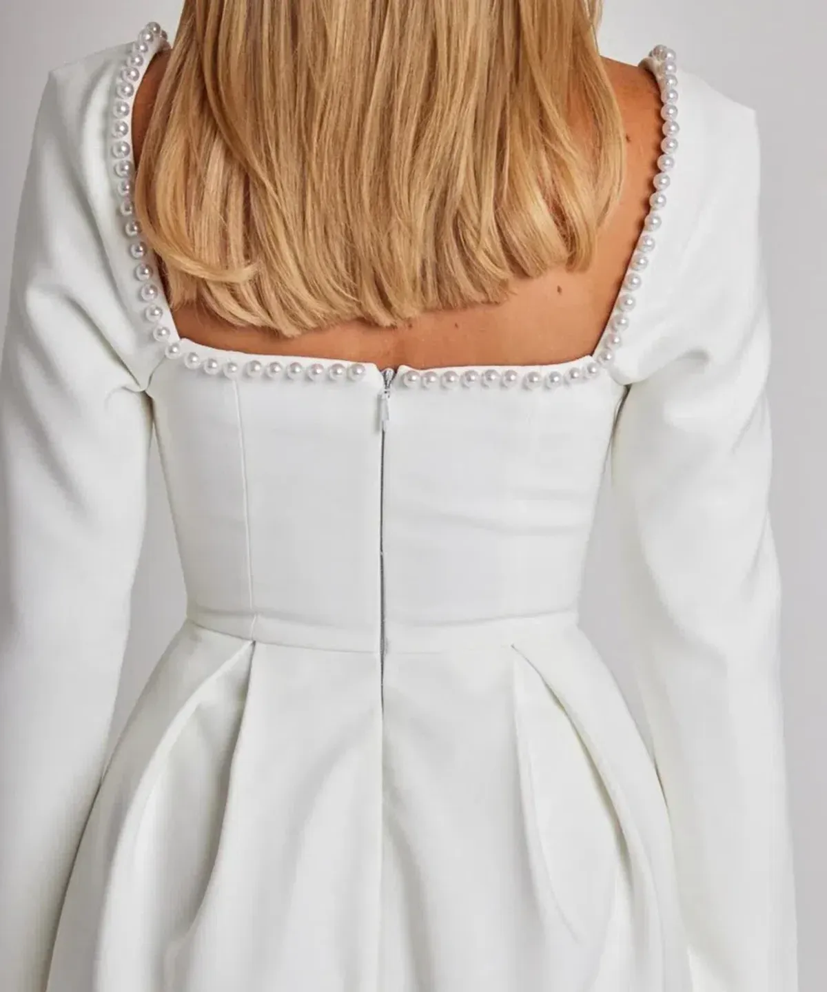 Odd Muse The Ultimate Muse Pearl Mini Dress White Size 10 - Image 6