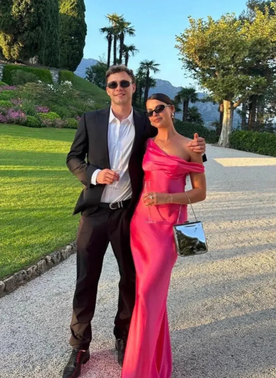 Natalie Rolt Monika Gown Neon Pink Size 1 / AU 8 for rent on The Volte - main image