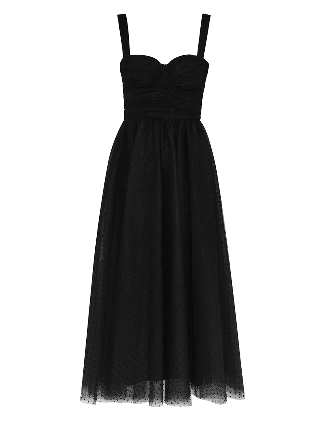 Zimmermann Tulle Midi Dress Black Size 0P / Size AU 6 for rent on The Volte - main image
