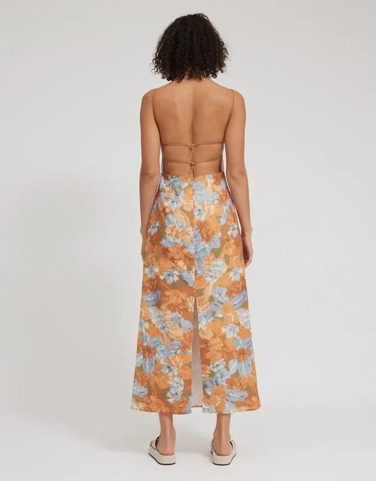 TOJHA Poppy Dress Midi Floral Size AU 14 - Image 1