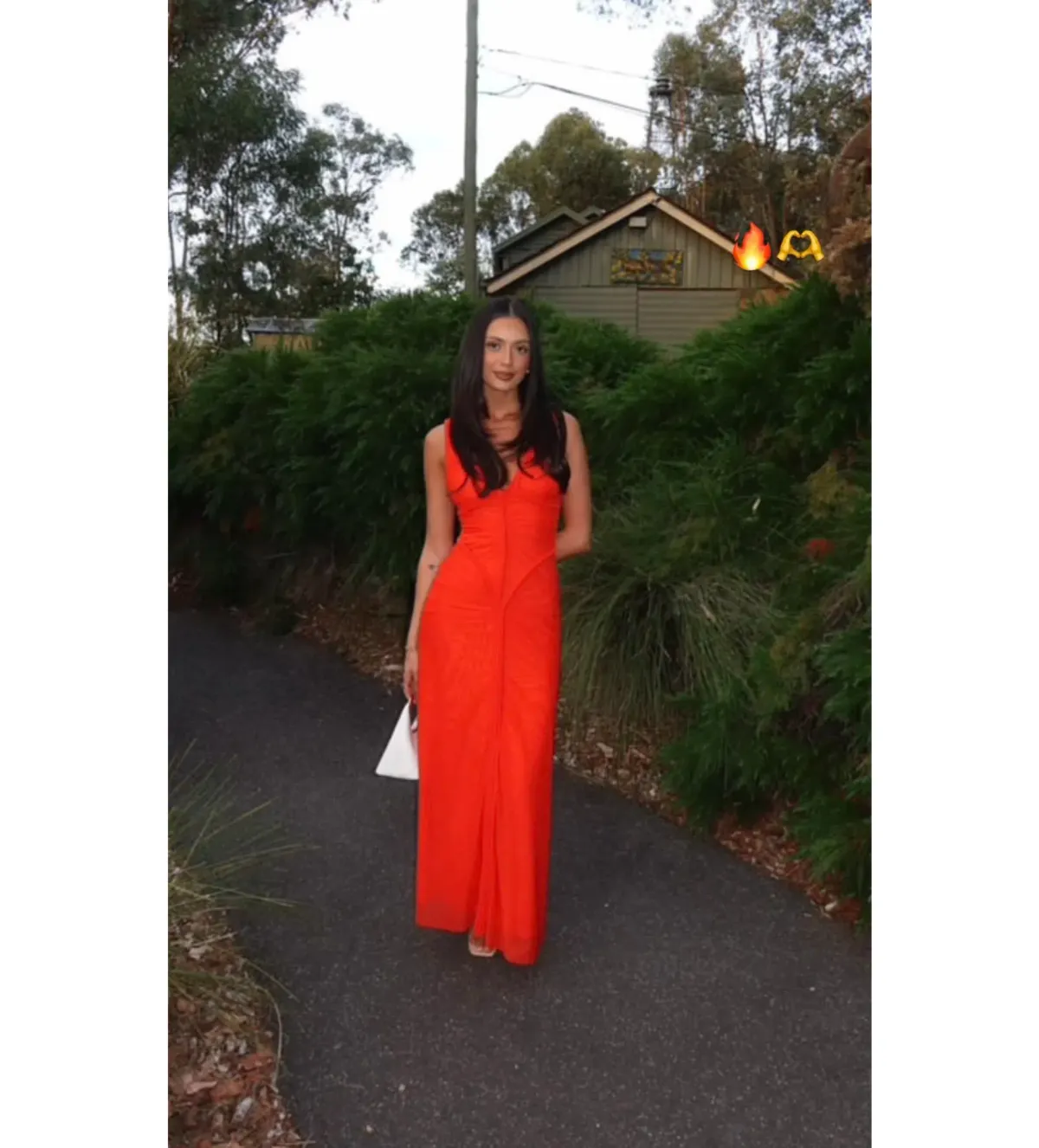 Significant Other Tillie Maxi Dress Chilli Size AU 8 - Image 5
