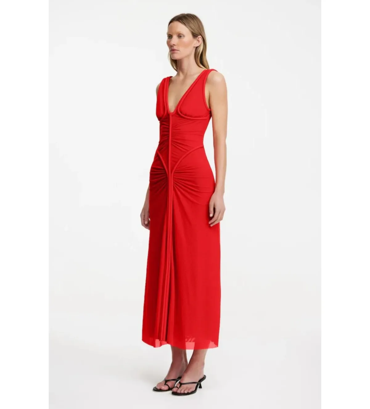 Significant Other Tillie Maxi Dress Chilli Size AU 8 - Image 2