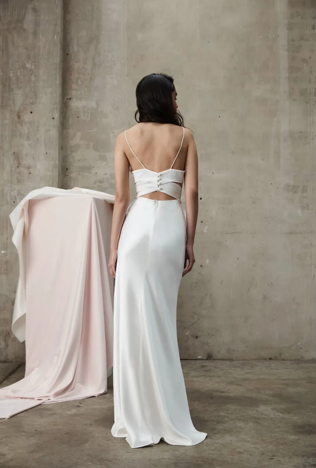 Prea James Bridal Tyler Gown (2 Piece Set) in Ivory Size 10 for rent on The Volte - main image