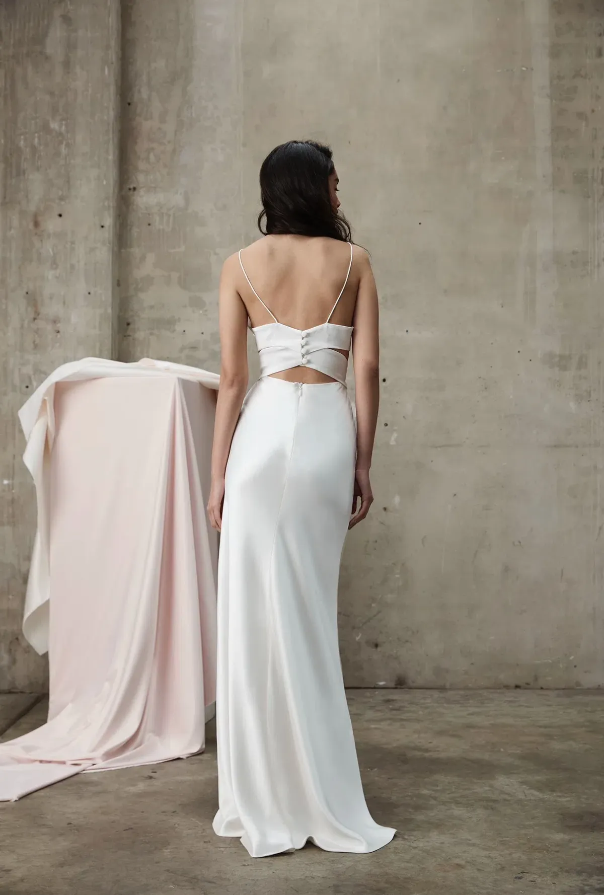 Prea James Bridal Tyler Gown (2 Piece Set) in Ivory Size 10 - Image 3