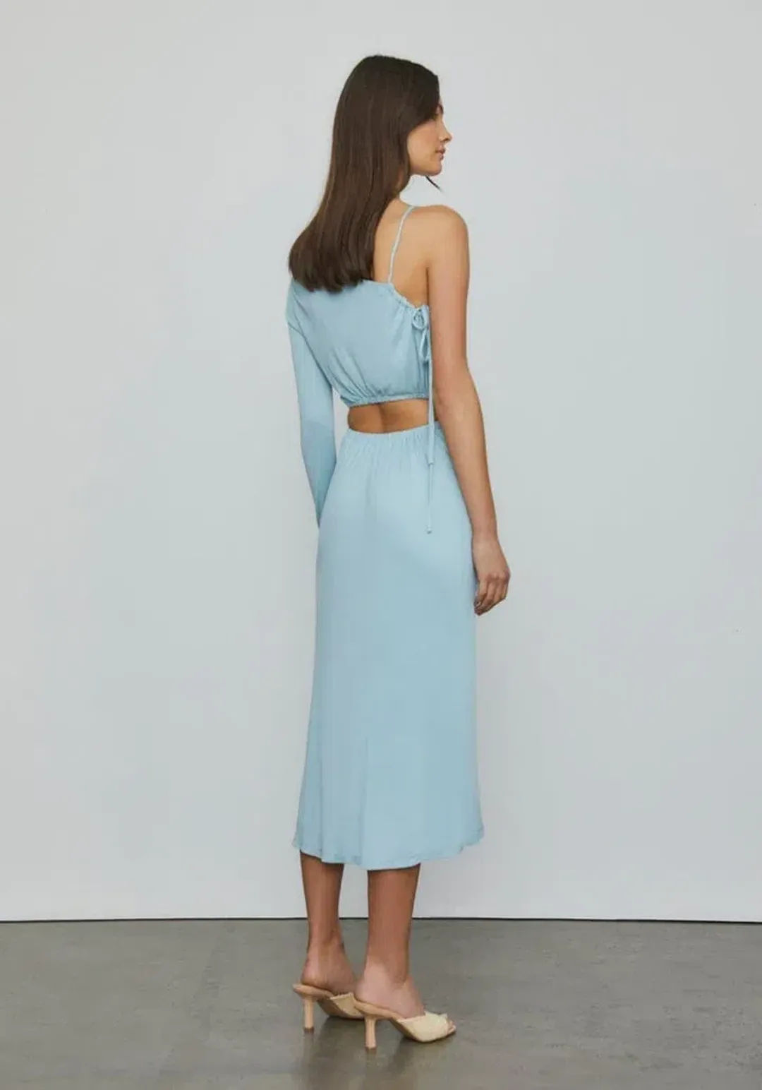 Viktoria & Woods Visionary Dress Blue Size  4 for rent on The Volte - main image