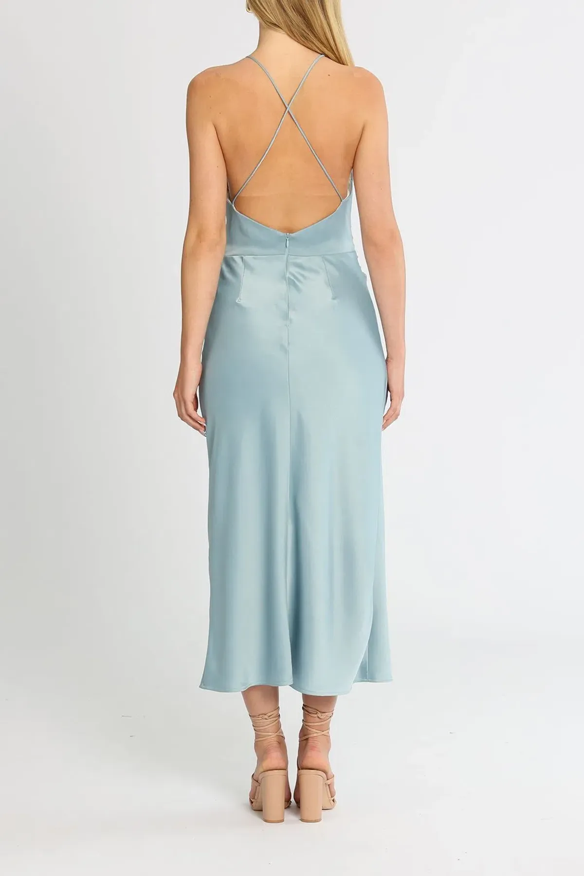 Pasduchas Beau twist Midi Dress AU 12 - Image 3